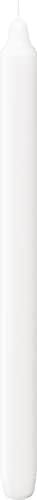 BOLSUS White Candlesticks - 50 Picks Dripless Long-Lasting No Smoke Fresh Candle