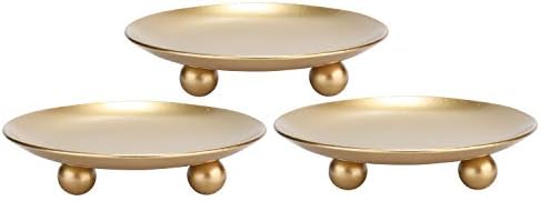 Sturdy Elegant Iron Candle Holder Set