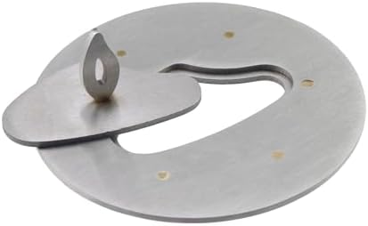 Coshar Metal Candle Jar Topper Shade Sleeves Lid - Melt Evenly Silver