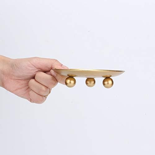 Sturdy Elegant Iron Candle Holder Set
