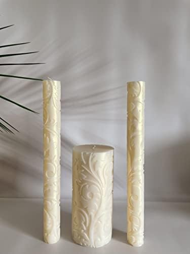 Symbolic Wedding Unity Candle Set