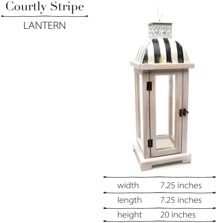 Hand-Crafted Flameless Candle Lantern by Mackenzie-Childs