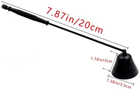 Candle Snuffer - Top Swivel Head - Black Church Home Use