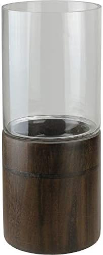 Northlight 1525 Clear Glass Hurricane Pillar Candle Holder