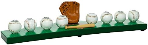 Rite Lite Hanukkah Baseball Menorah for Boys - Chanukah Gift