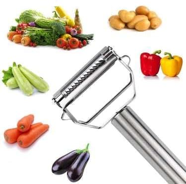 Stainless Steel 3-in-1 Kitchen Peeler