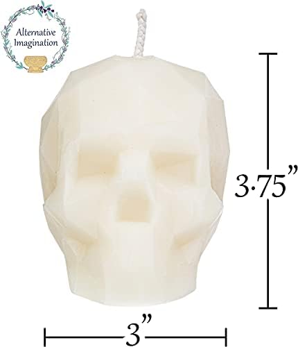 Big Halloween Skull Candles for Your Spooky Decor