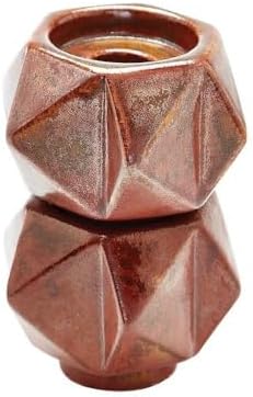 Durable Rust-Resistant 45-Inch Ceramic Candle Holder Set