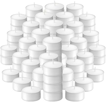 Bolsius 70-Count White Votives - Perfect Choice Small 6-Hr Burn