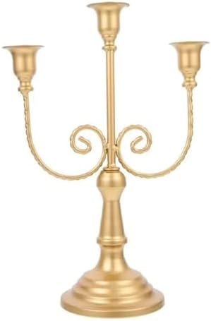 Three-Arm Candleholder Santa Candle Stand with Detachable Candlesticks