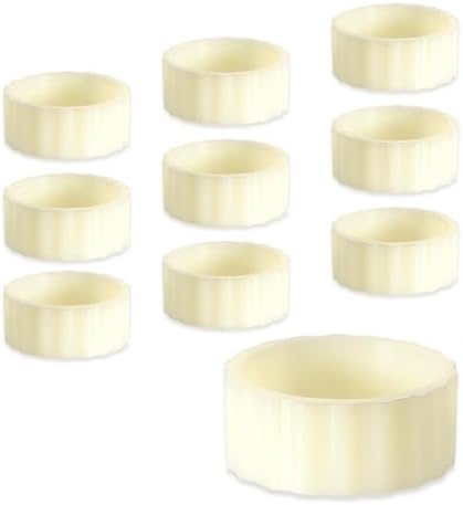 NIIIYTYB10-Piece Set of Durable Candle Huggers to Keep Taper Candles Steady