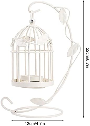 Unique Iron Leaf Candle Holder for Home Decor Lighting