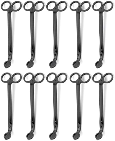 10PCS Stainless Steel Candle Wick Trimmer Set