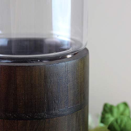 Northlight 1525 Clear Glass Hurricane Pillar Candle Holder