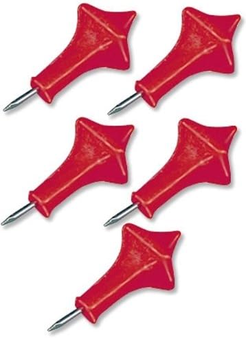 Easter Vigil Cross Nails 5 Red Nails for Paschal Candle Accessories