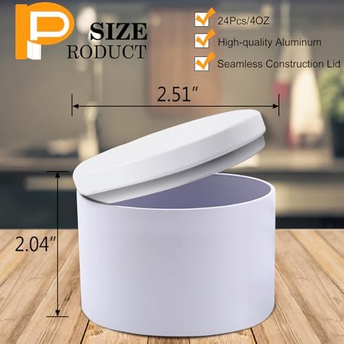 Large Capacity Candle Tins for DIY