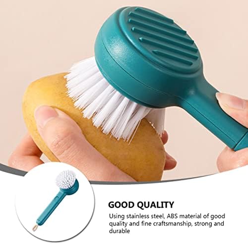 Stainless Steel Peeler Brush - Kitchen Cleaner for Veggies