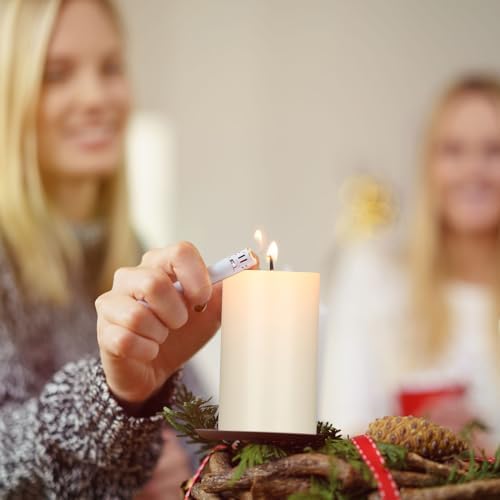 MTLEE 36 Pcs Pillar Candles Bulk Set - Dripless 38hr Burn