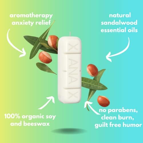 Premium Xanax Candle Anxiety Relief Unique Decor Gag Gift
