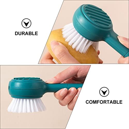 Stainless Steel Peeler Brush - Kitchen Cleaner for Veggies