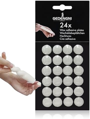 Gedengni Taper Candle Wax Dots - White