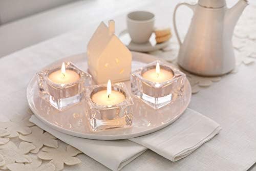 Bolsius 70-Count White Votives - Perfect Choice Small 6-Hr Burn