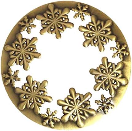 Snowflake Candle Shade for 73-81mm Jar Candles