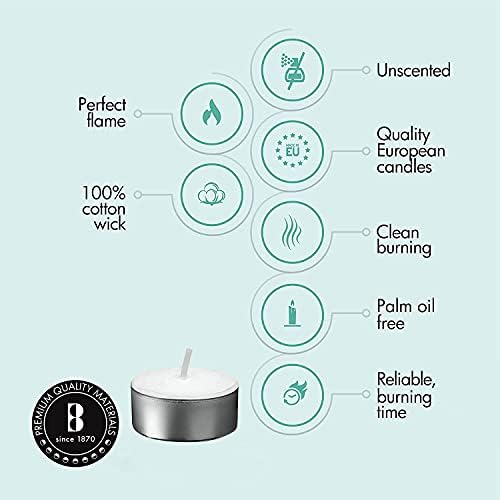 Luxury White Tea Lights