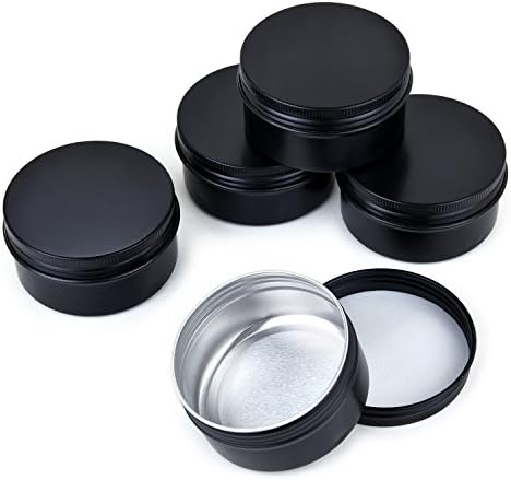 10-Pack 3oz Aluminum Tins with lids - Multifunctional Travel Storage Solution
