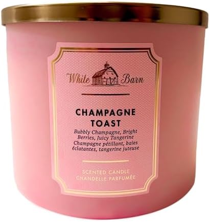 White Barn Champagne Toast 3 Wick Candle