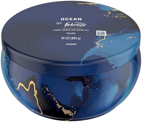 Fresh Ocean Scent Candle 11 oz Wicks Included