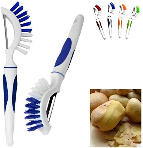 Durable 2-Pack Vegetable Cleaning Set with Precision Blue
