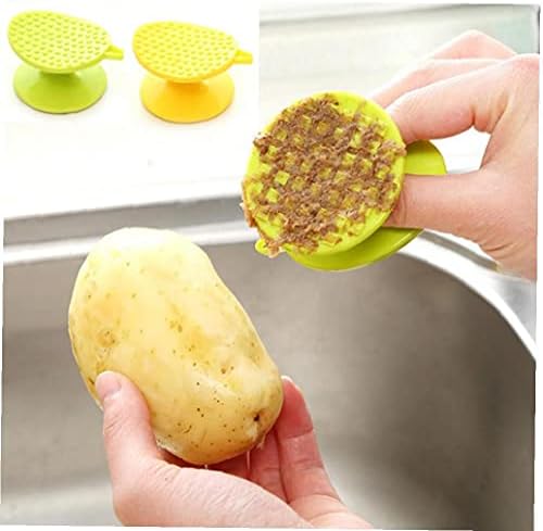 1pc Efficient Vegetable Peeler Carrot Potato Ginger Voter Brush Sanfly
