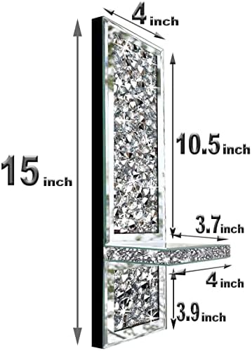 Gleaming Crystal Sconces