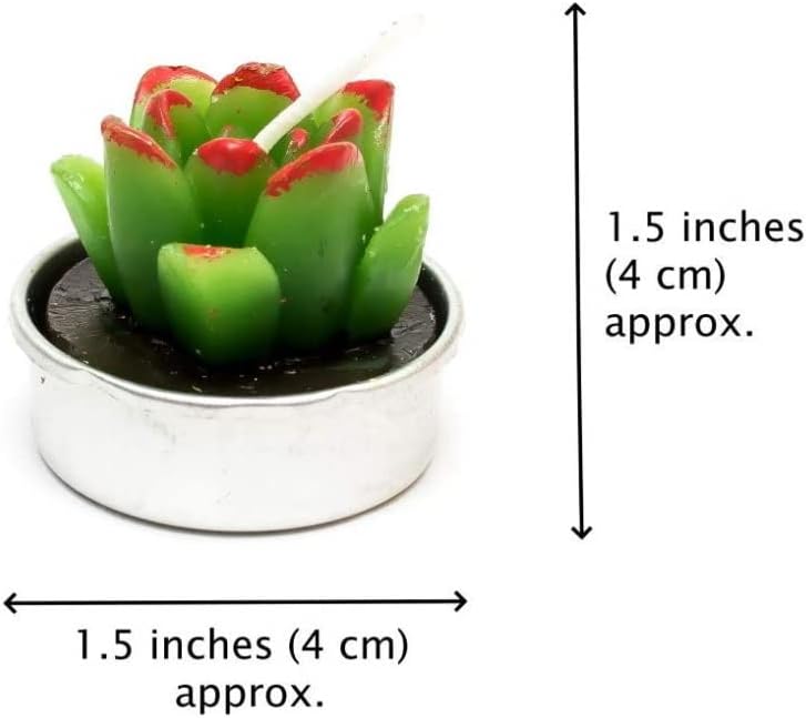 Fancy Cactus Mounted Tealights