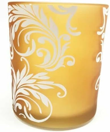 Frosted Glass Candle Holder Set Home Decor