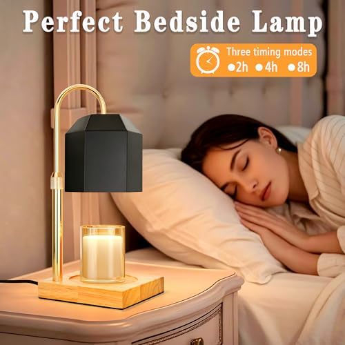 NELICOND Flameless Timer Candle Warmer Lamp