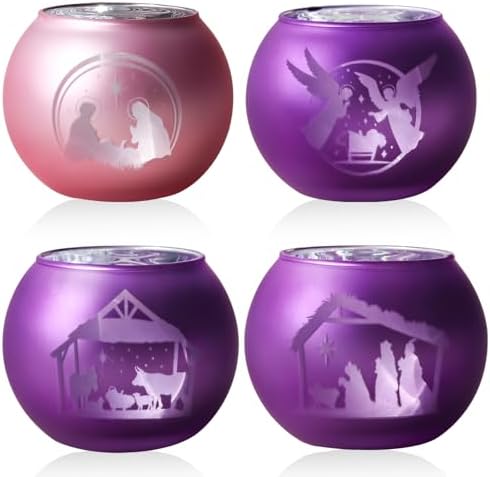 Advent Candle Holders Set of 4