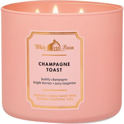 White Barn Champagne Toast 3 Wick Candle