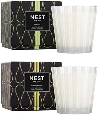 NEST New York Candle Set - Bamboo Grapefruit
