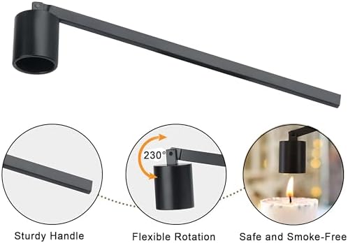 JHZABPO Quick Extinguish Candle with Long Handle