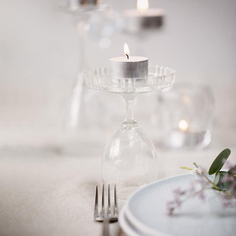 Bolsius 70-Count White Votives - Perfect Choice Small 6-Hr Burn