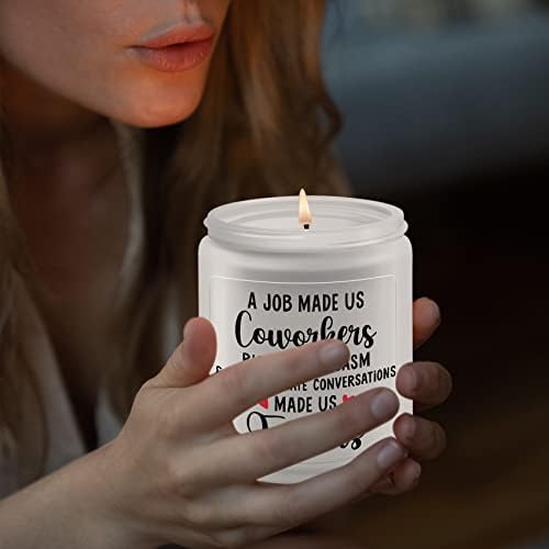 Lavender Candle Gift for Colleagues Birthdays Graduations
