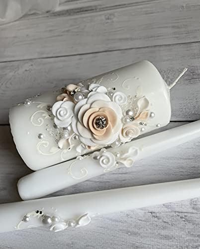 Elegant Wedding Candle Set