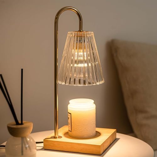 Candle Warmer Lamp with Timer Dimmer for Safe Scented Burning