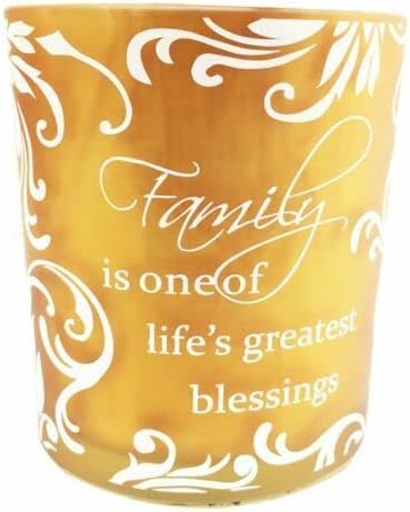 Frosted Glass Candle Holder Set Home Decor