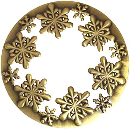 Snowflake Candle Shade for 73-81mm Jar Candles