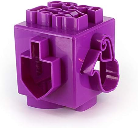 Hanukkah 3D Cookie Cutter Set 6 Shape Chanukah-tools Perfect for Gifting