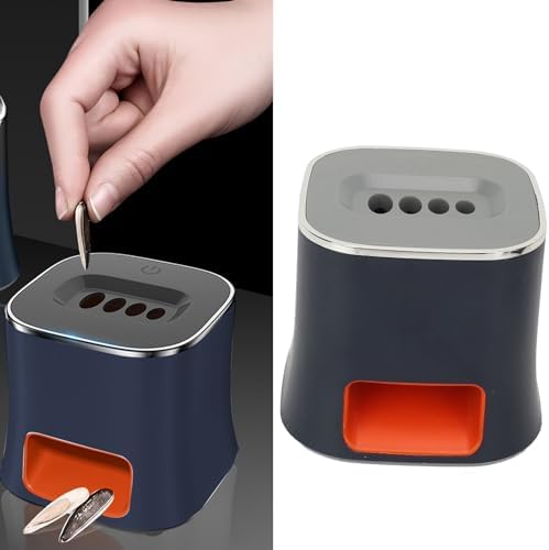 Electric Melon Seed Peeler with USB Charging and Four Hole Design