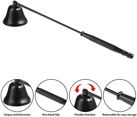 Kirecoo Candle Snuffer Extinguisher with Long Handle